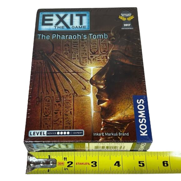 SEALED EXIT THE GAME "The Pharoaoh's Tomb" Level 4 Kosmos 2017 Escape Room NEW - Picture 2 of 11
